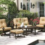 Woodard Belden Cushion Aluminum Lounge Set | Outdoor decor .