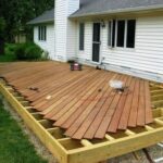 Hardwood decking, Wooden deck designs, Wood deck desig