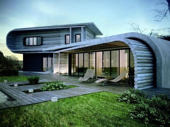 20 Incredibly Beautiful Wooden House Designs | Haus architektur .