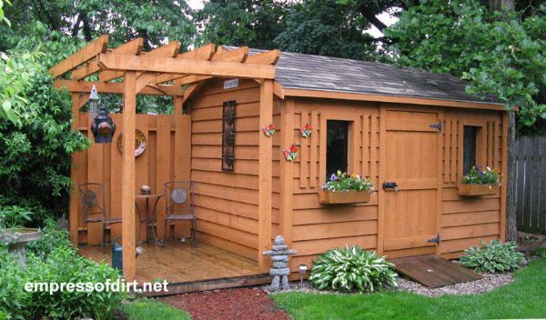 50 Garden Shed Ideas (With Pictures From Home Gardens) | Backyard .