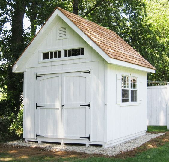 Outdoor storage & garden shed inspiration from boxwoodavenue.com .