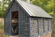 Custom Wood Sheds | Hudson Valley | Glenn's Sheds | Firewood shed .