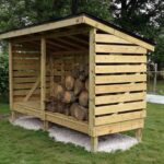 Pin by Tricia Bennett on Log Stacks | Wood storage sheds, Wood .