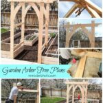 Vegetable Garden Arbor DIY Plans | Garden arbor, Garden planning .