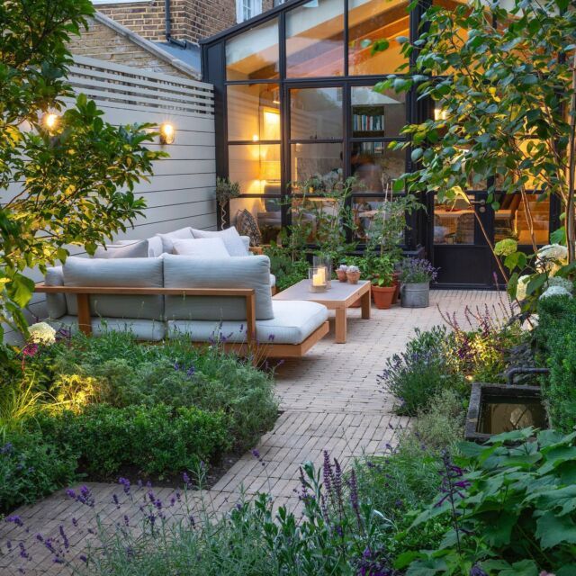 Trendy And Cozy Garden Sofa