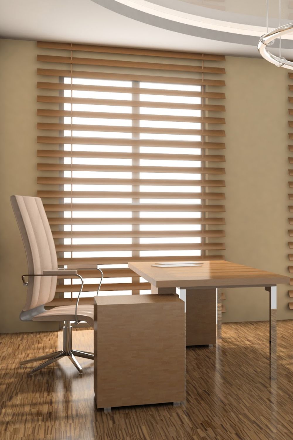 Cute And Cozy Office Blinds