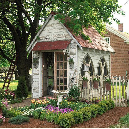 Trendy And Cozy Plastic Garden Sheds
