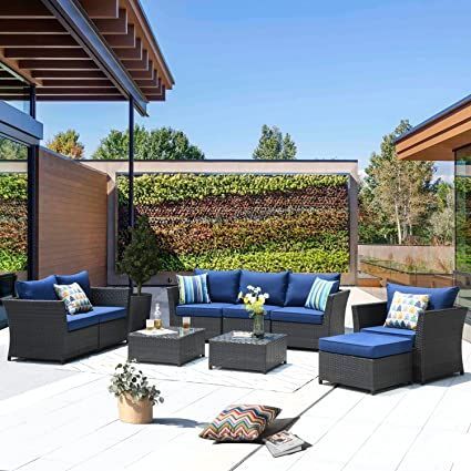 Charming And Inspiring Rattan Garden Sofa
  Sets