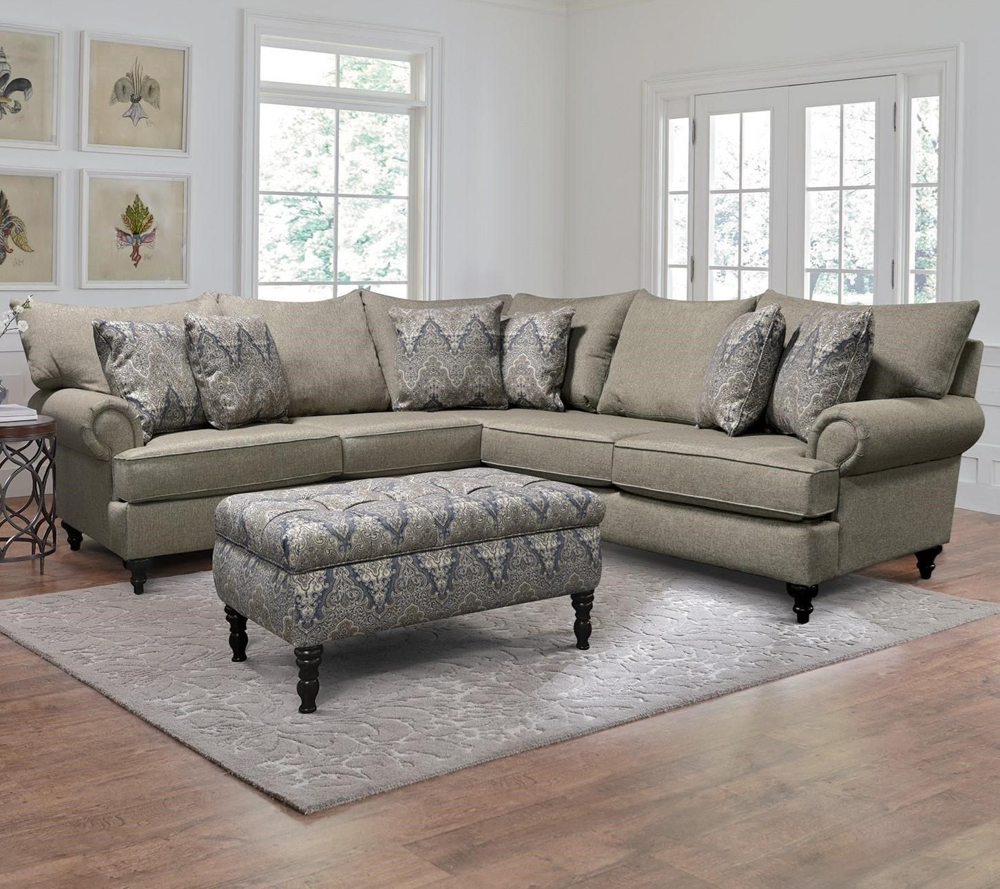 Cozy And Beautiful England Sectional Sofas
