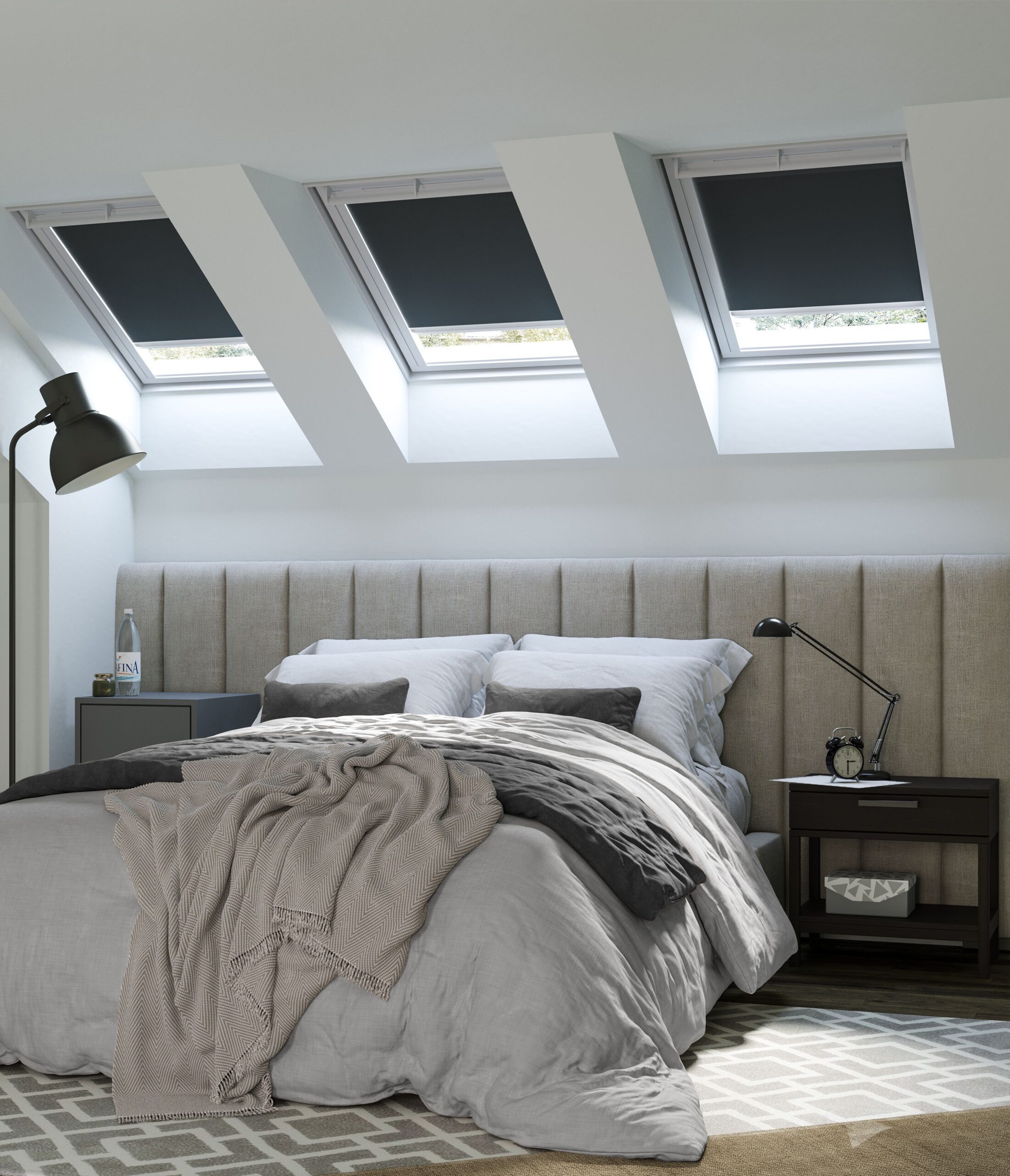 Stylish And Welcoming Skylight Blinds