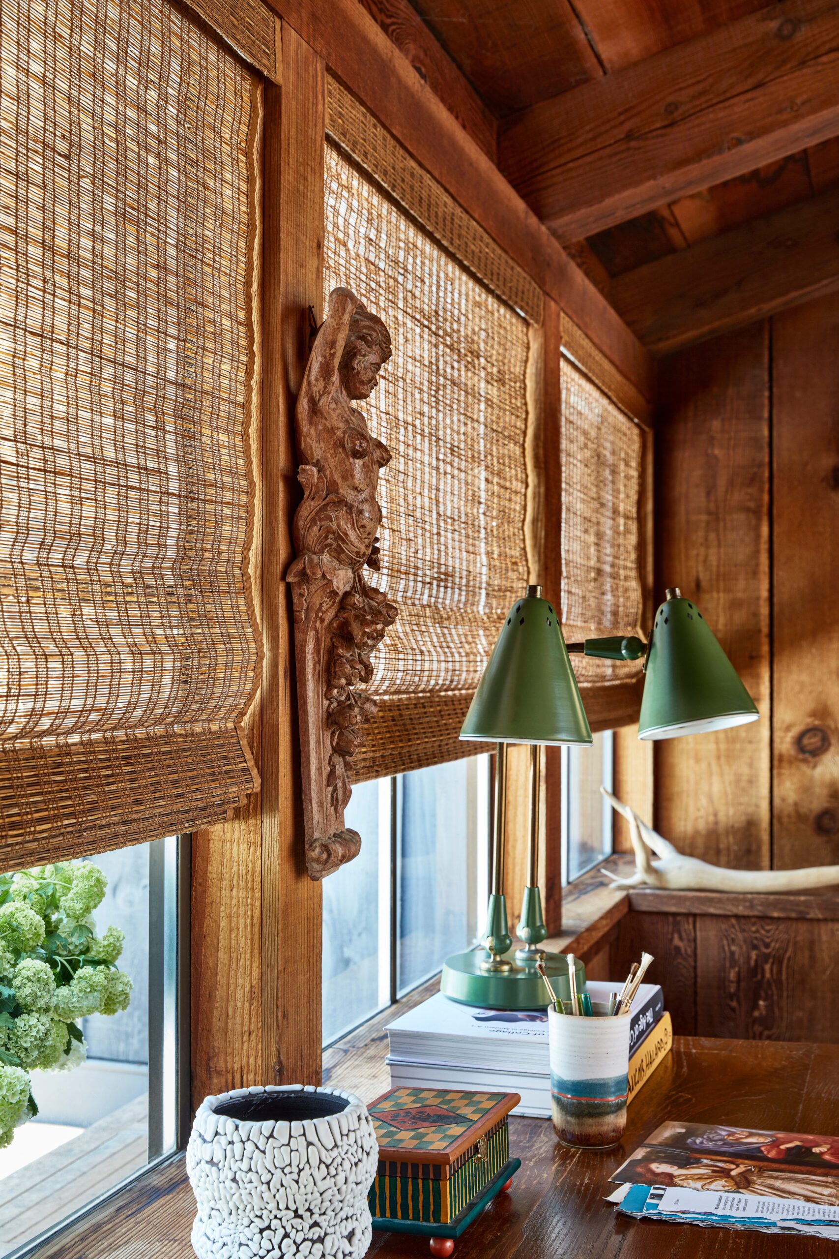 Elegant And Timeless Woven Wood Shades