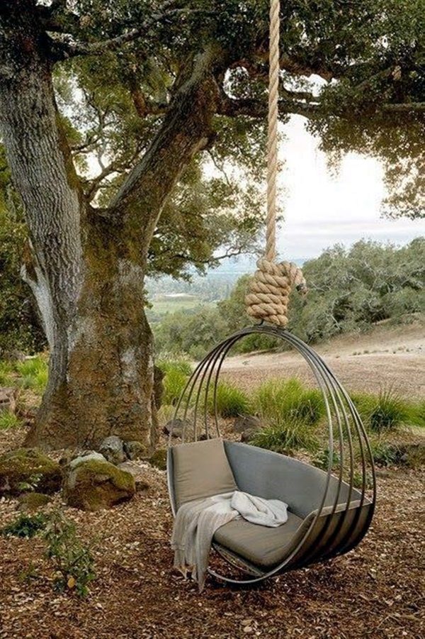 The Coolest Outdoor Swings