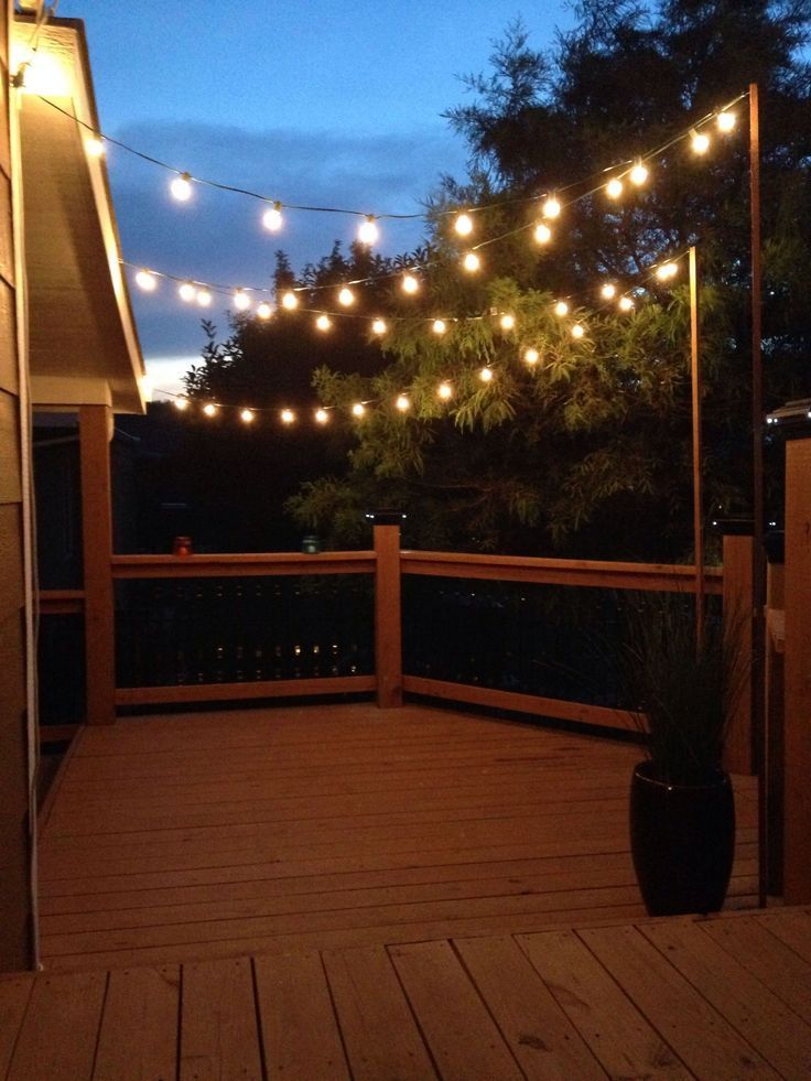 Cool And Practical Deck Lighting Ideas