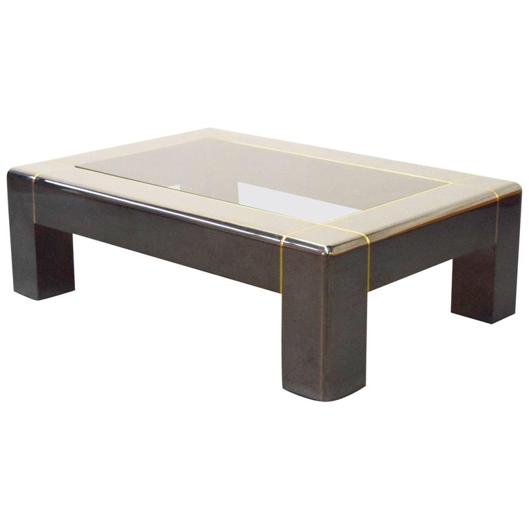 Trendy And Gorgeous Gunmetal Coffee Tables