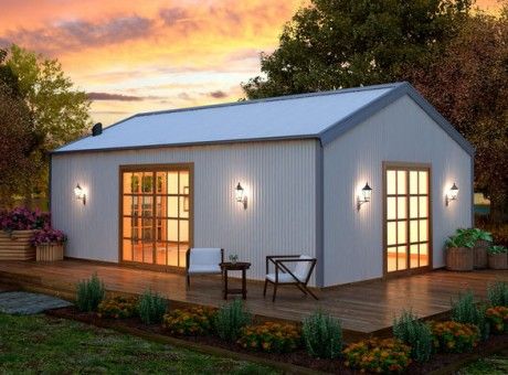 Stylish And Inspiring Steel Sheds