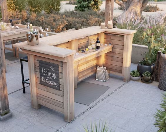 Cozy And Beautiful Outdoor Bars