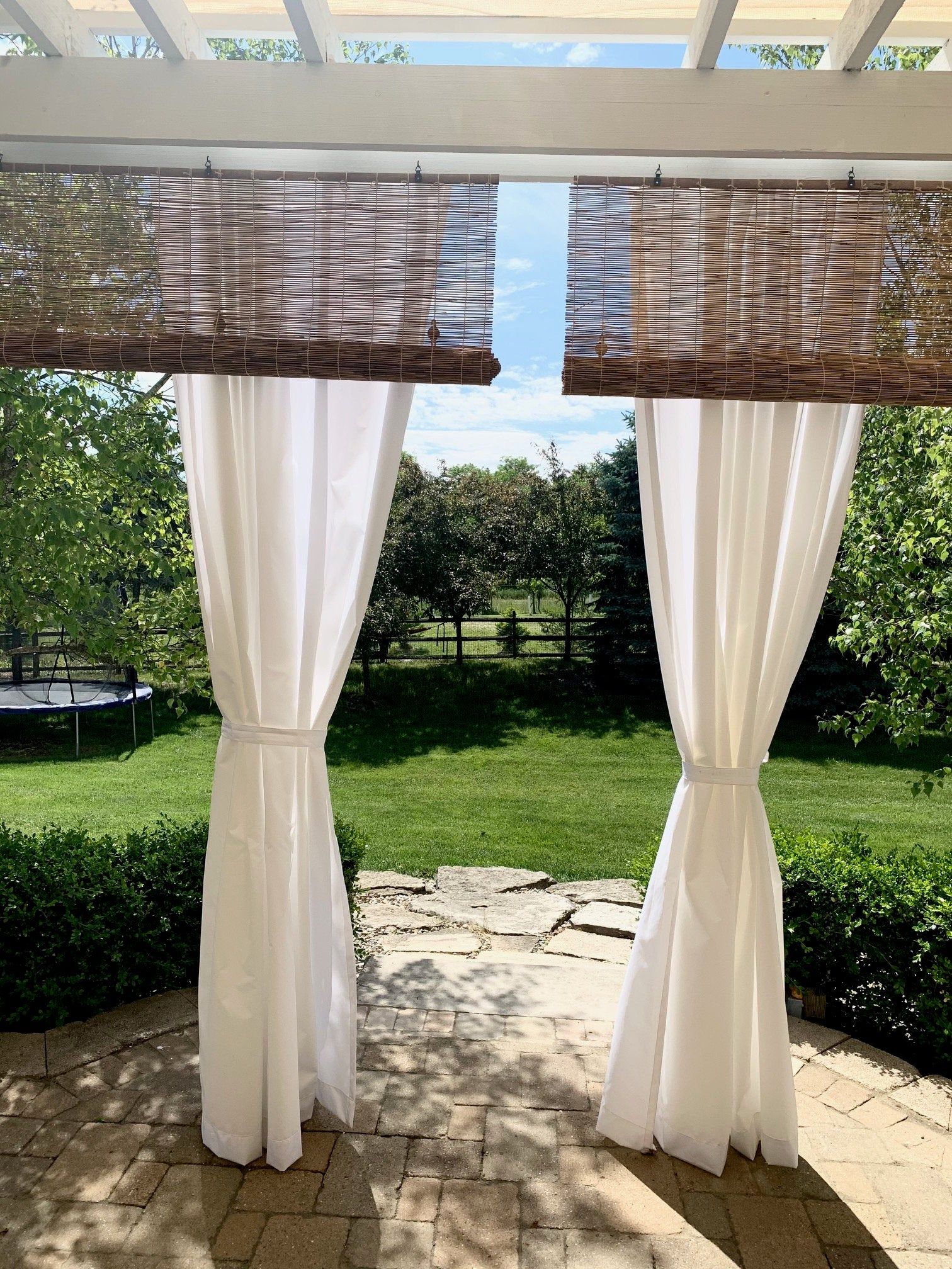 Beautiful And Cozy Patio Curtains