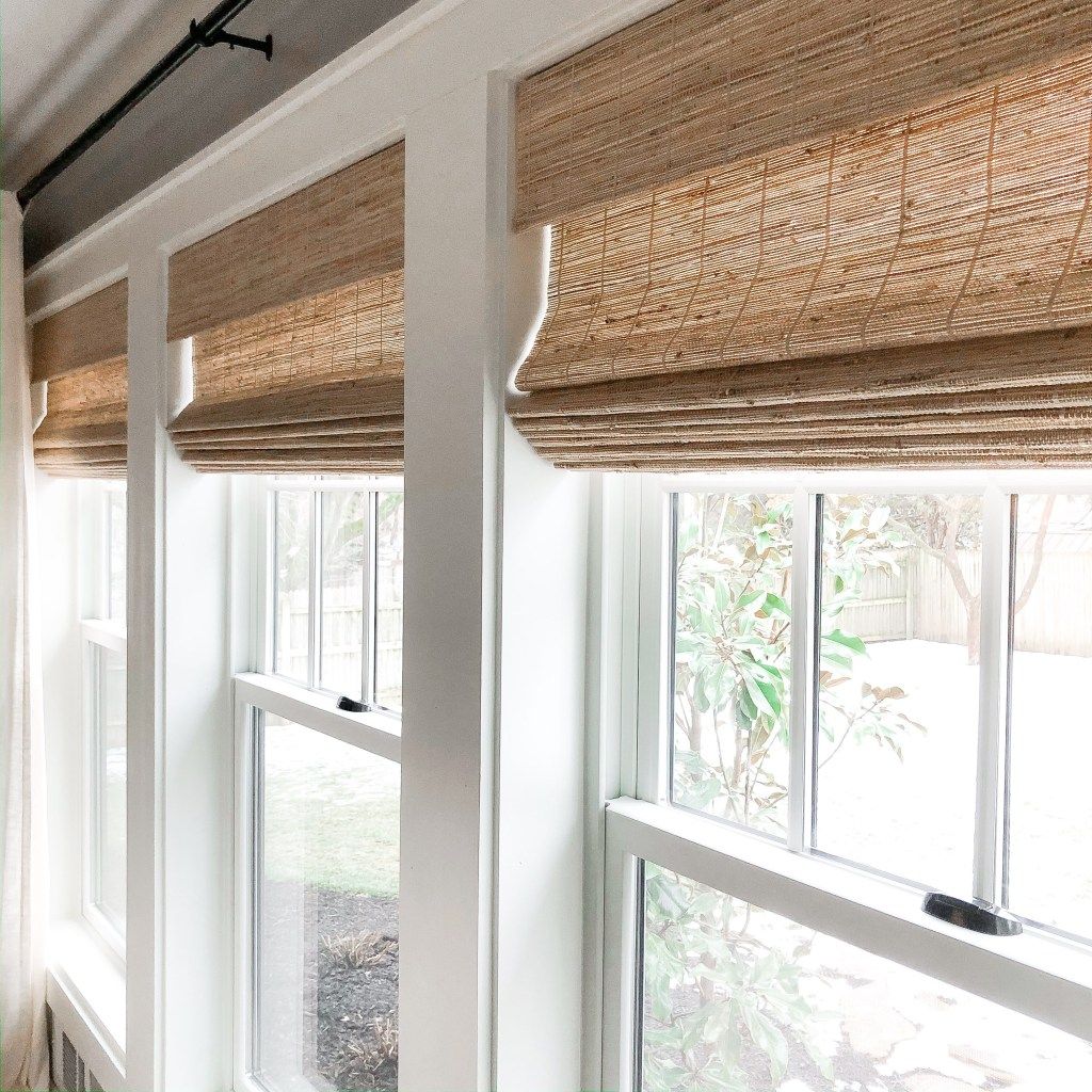 Beautiful And Sparkling Bamboo Window Shades