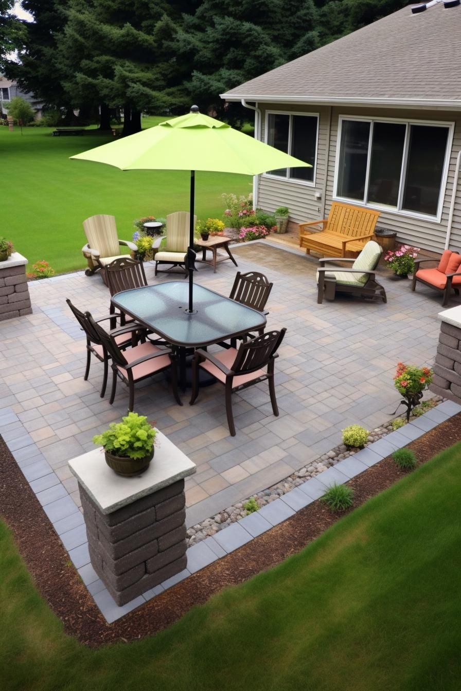 The Coolest Stunning Paver Patio