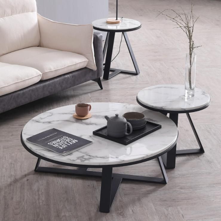 Iron Marble Coffee Tables