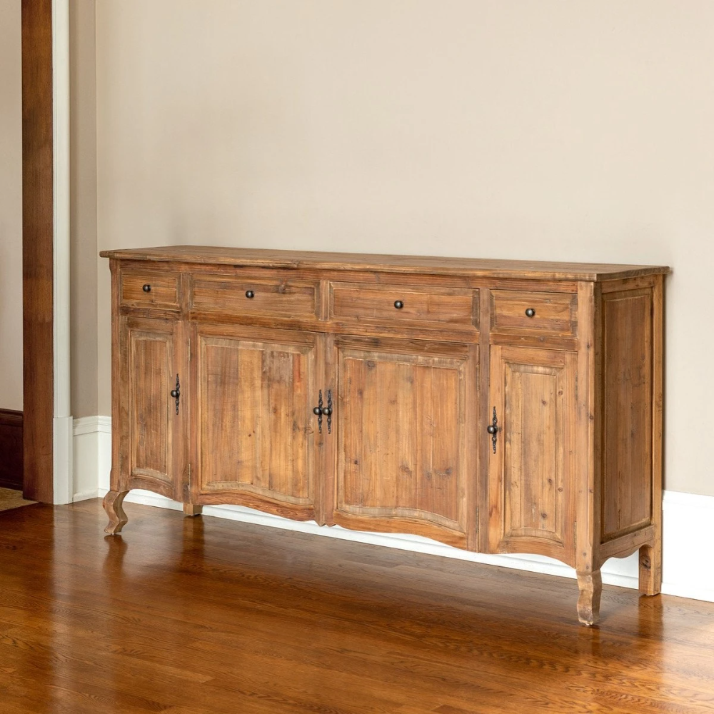 Cute And Cozy Iron Pine Sideboards