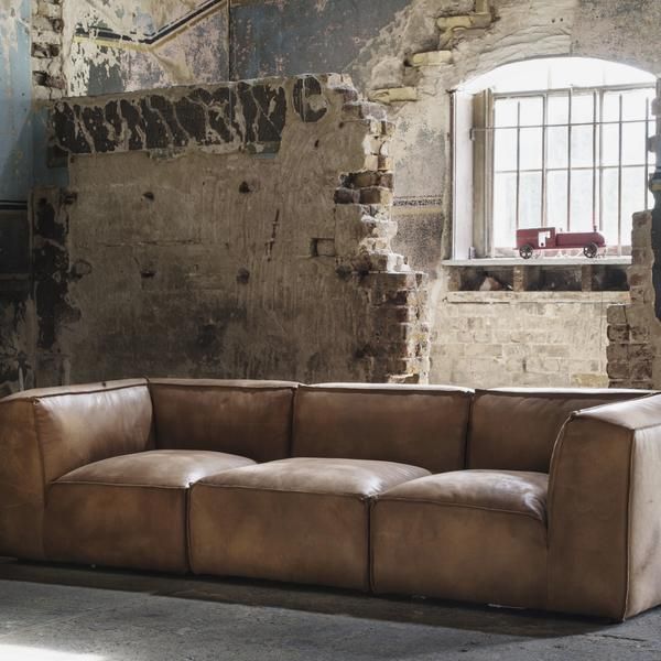 Andrew Leather Sofa Chairs