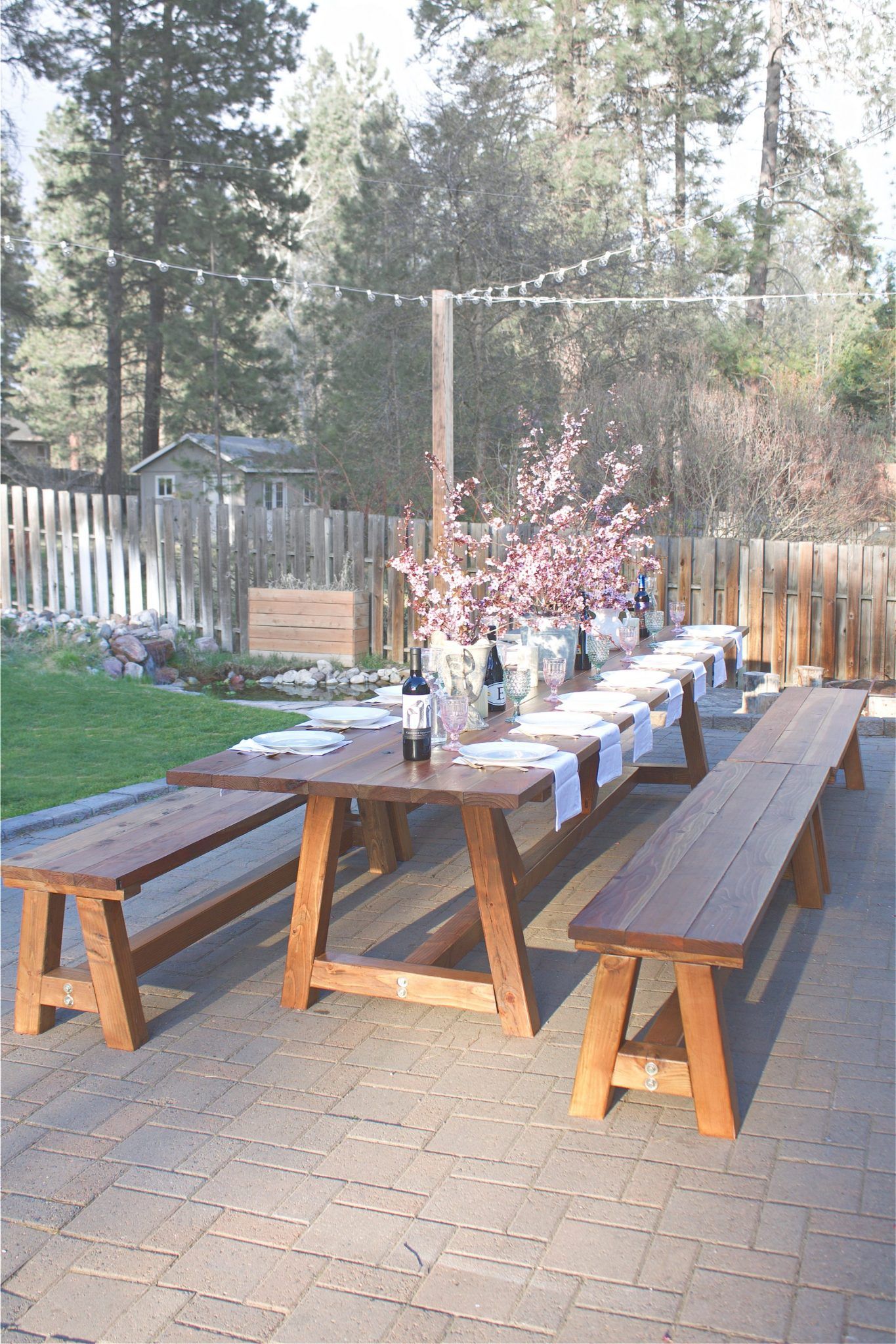 Beautiful And Sparkling Patio Table