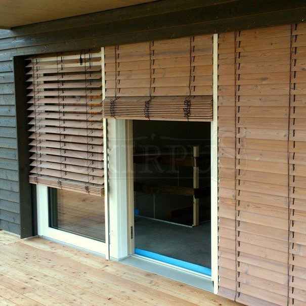 Elegant And Cozy Outdoor Patio Blinds