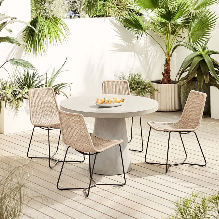 Timeless And Stylish Round Outdoor Table