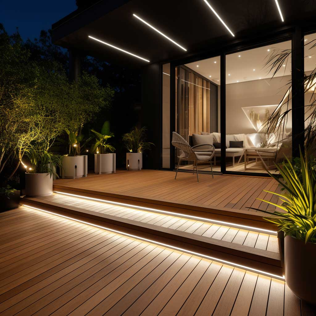 Trendy And Eye-Catchy Deck Lighting