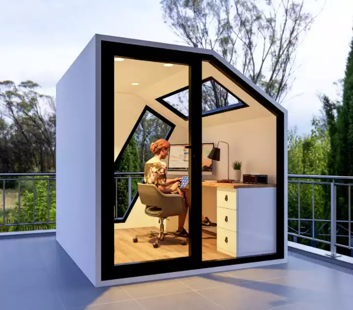 Trendy And Cozy Garden Office Shed