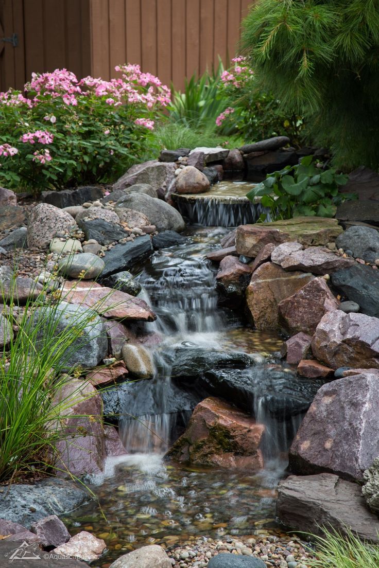 Lovely And Sweet Garden Waterfalls