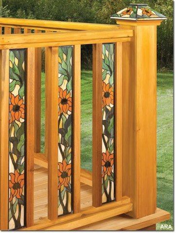 Trendy And Beautiful Glass Deck Railings