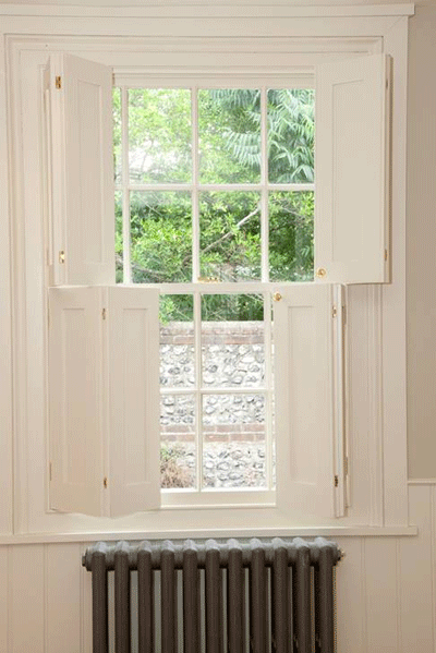 Trendy And Cozy Indoor Window Shutter