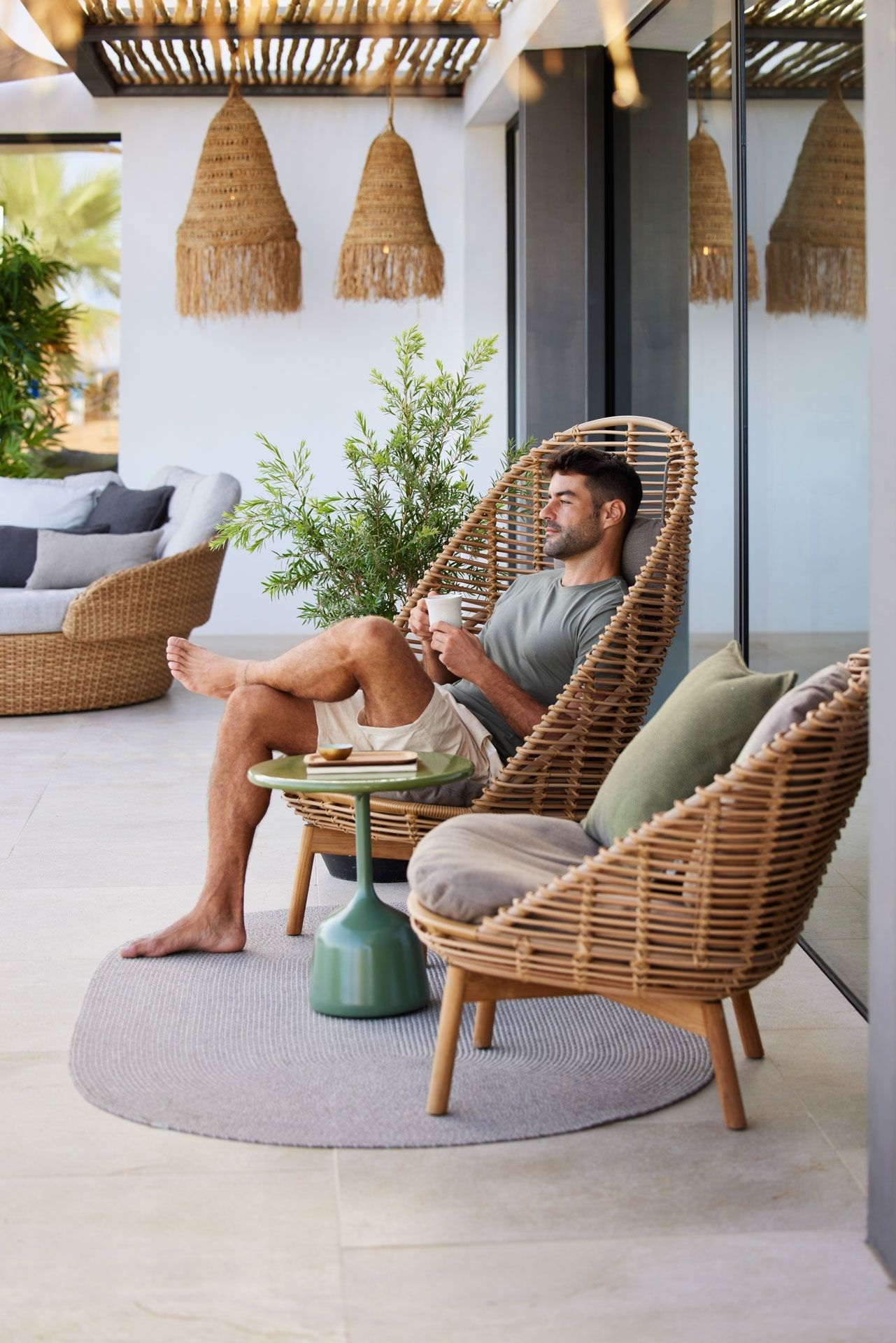 Stylish And Beautiful Outdoor Wicker Chairs