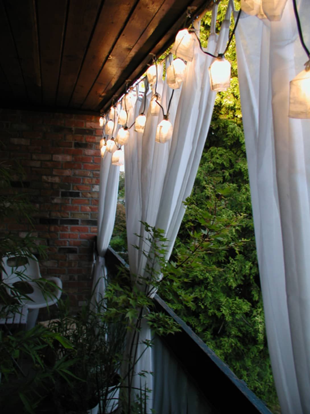 Beautiful And Cozy Patio Curtains