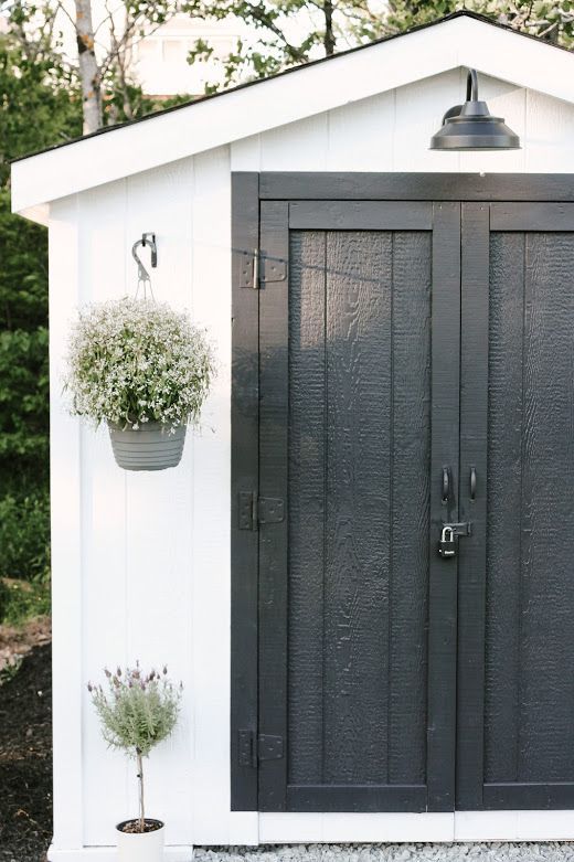 Charming And Inspiring Plastic Storage
  Shed