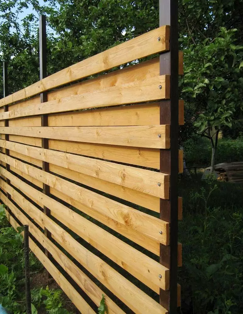 Trendy And Cozy Privacy Fence