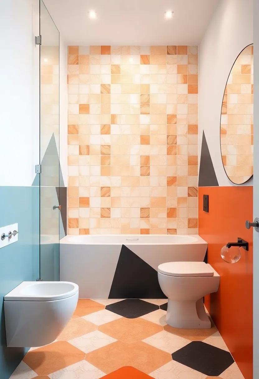 Geometric Patterns: Unleashing Creativity with Bold Shapes in Tile Layouts