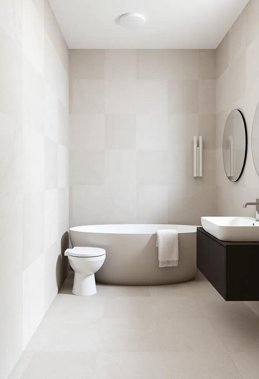 Mixing Textures: Combining Glossy and Matte Tiles for a Rich Visual Experience