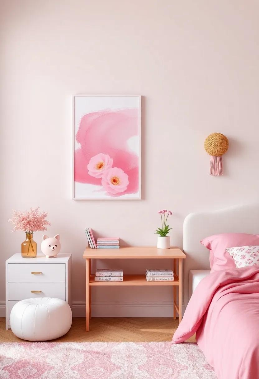 Personalized Wall Art: Expressing Individuality Through Pink, Gold, and​ Artistic Designs